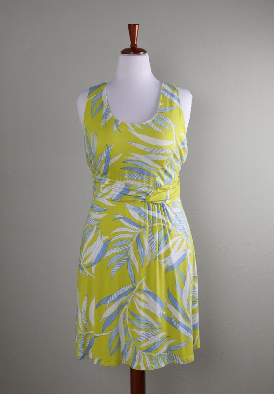 SOMA NWT Super Soft Jersey Draped Short Bra Tank Dress Size XXL / 2XL